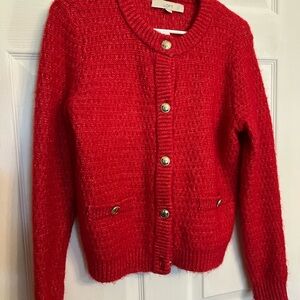 Loft Women's Red Sweater